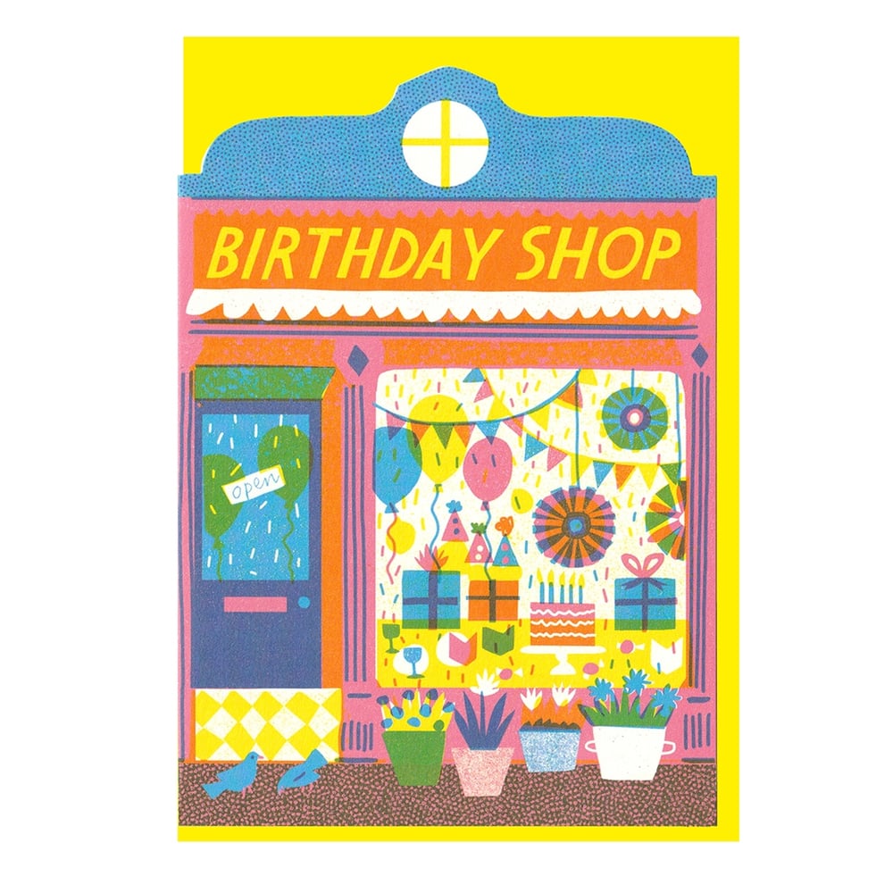 Image of Birthday Shop Card
