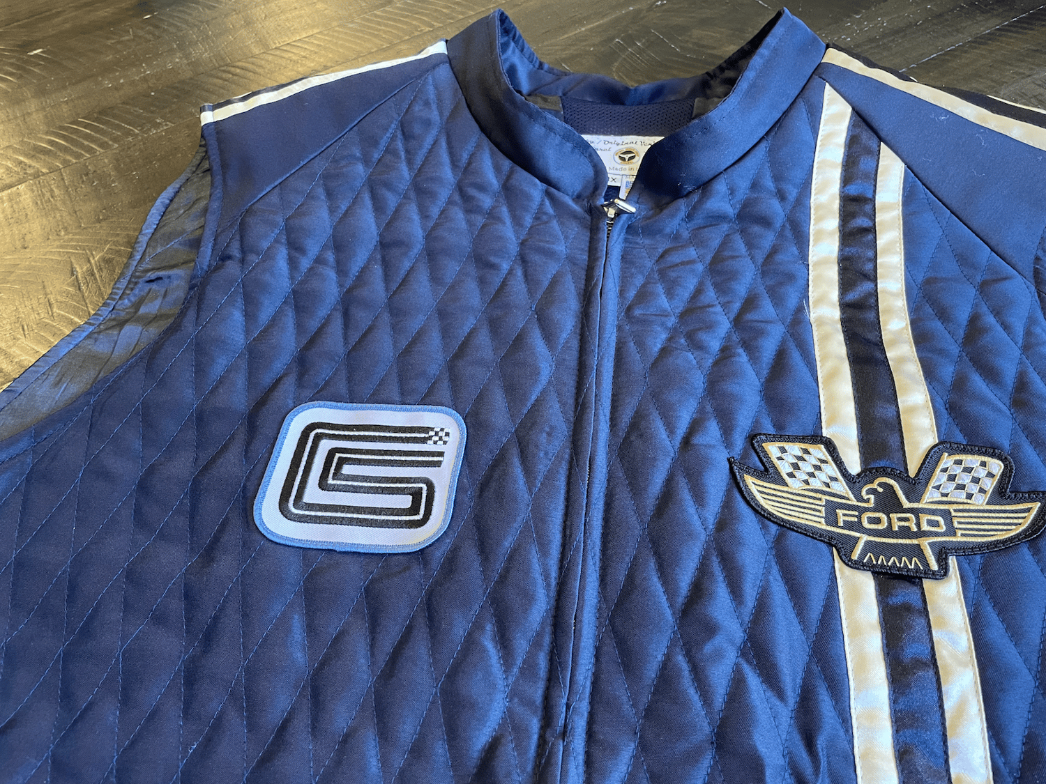 Image of SHELBY AMERICAN TEAM VEST - BLUE