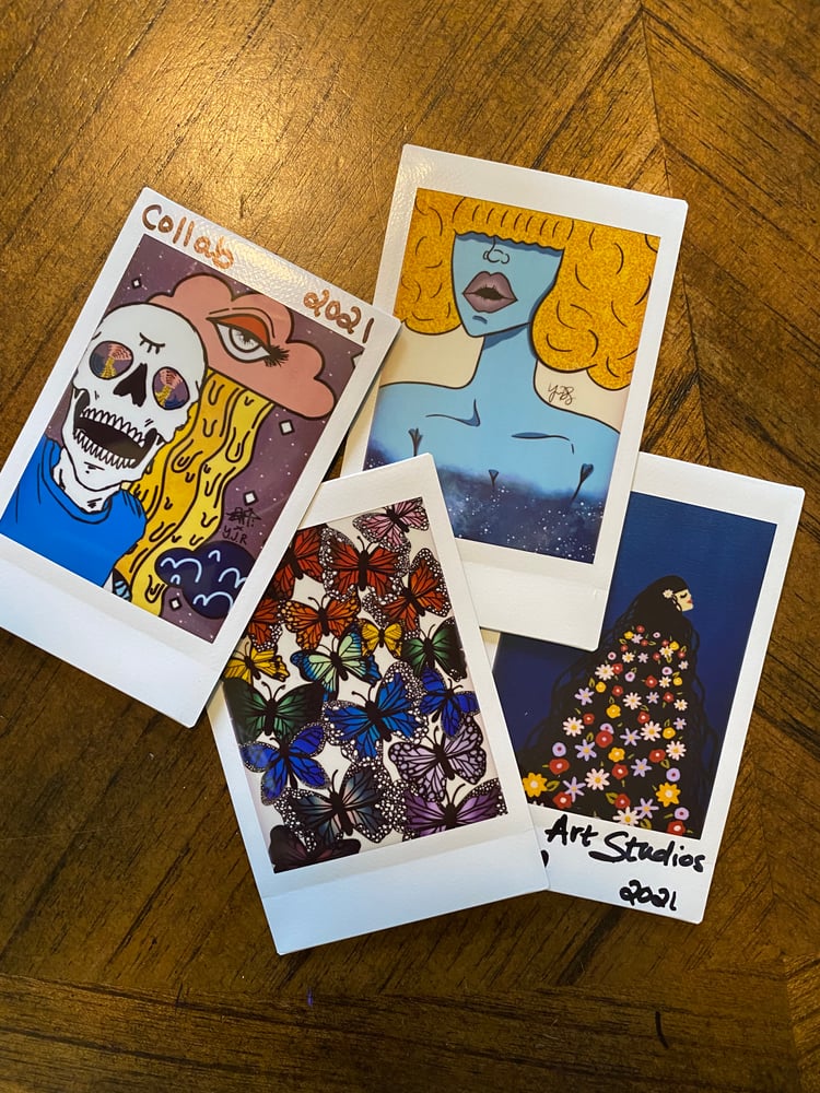 Image of Mini Polaroid Art Prints 