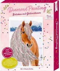 Image of Pintando con diamantes  de la colección Amigos de los Caballos de Spiegelburg