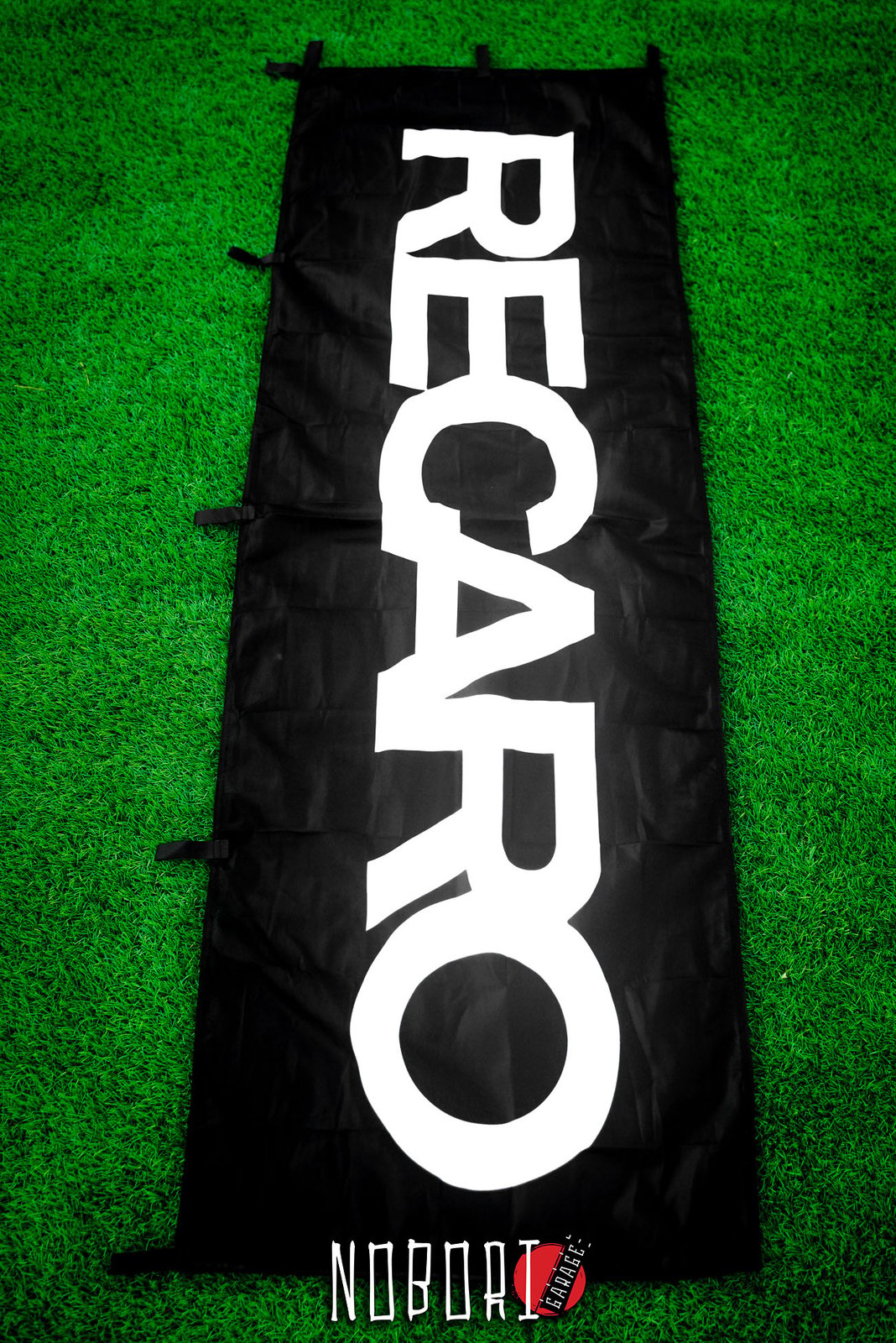 Recaro Nobori Flag (Confetti/Black/Red/Yellow) | NoboriGarage