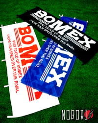 Image 1 of Bomex Nobori Flag  (Black,Blue,White)