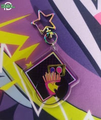 Cosmic fries - Acrylic Charm Keychain