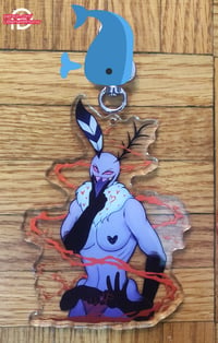 Image 1 of 18+ Lewd Valentino - Acrylic Charm Keychain