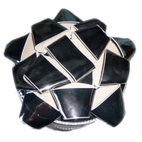 Image 2 of SILVER GLITZ UNIQUE RIBBON HAND BAG PURSE