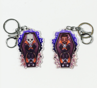 Dracula Reaper -Acrylic Charm Keychain