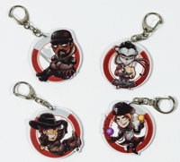 Blackwatch Acrylic Charm Keychain