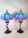 Bohemian Girls - Beaded Luxury Victorian Lampshades Pair 