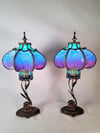 Bohemian Girls - Beaded Luxury Victorian Lampshades Pair 