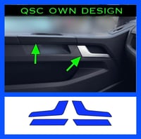  X4 Vw T6 and 6.1 Interior Handle Overlay Stickers