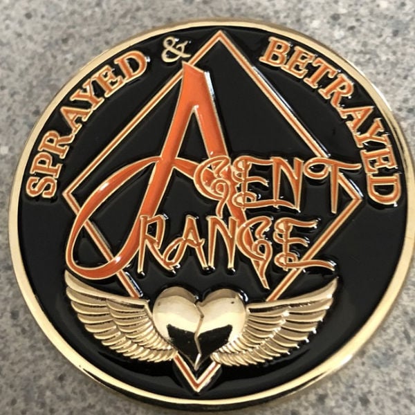 Image of AO Sprayed And Betrayed Challenge Coin