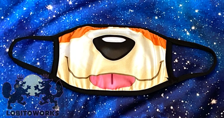 Image of Fire Pup Mask