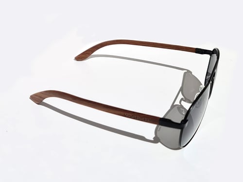 Image of " La plage" Sunglasses Full Black