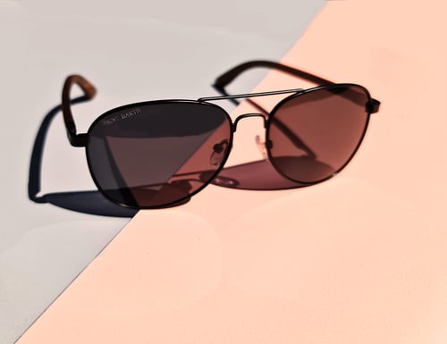 Image of " La plage" Sunglasses Full Black