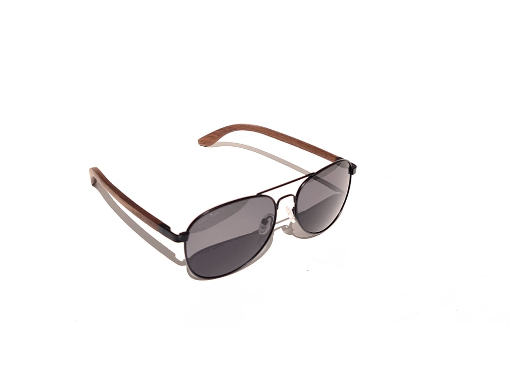 Image of " La plage" Sunglasses Full Black