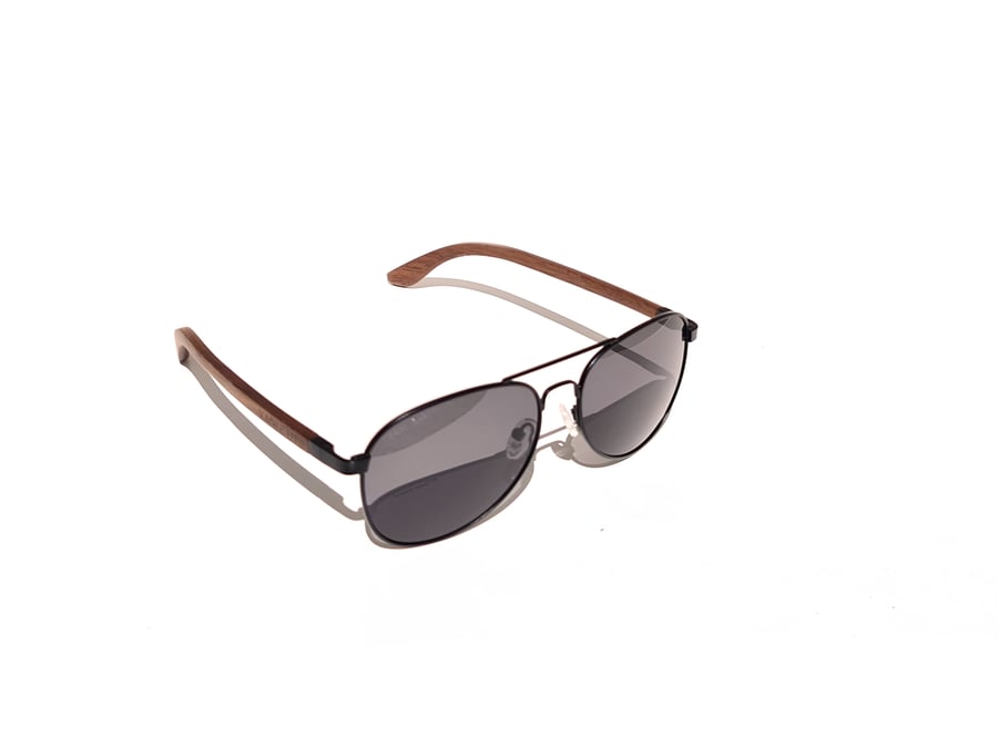 Image of " La plage" Sunglasses Full Black