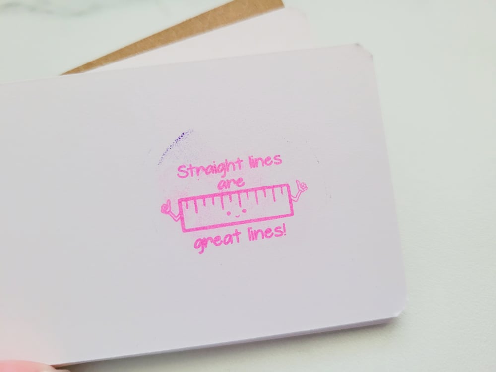 Straight Lines Stamp