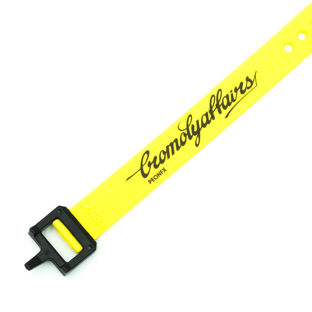 Image of CromolyAffairs Voile Straps® - 20” Nylon Buckle Yellow