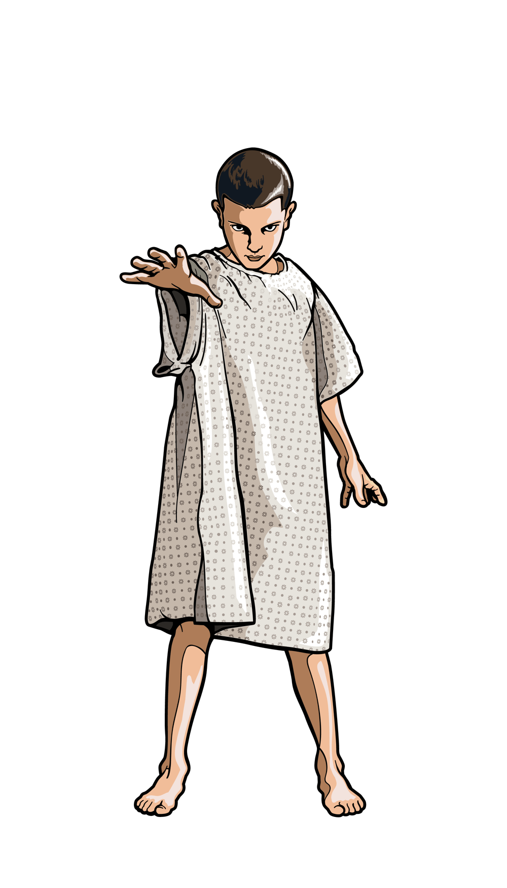 Stranger Things Eleven (711) FiGPiN Exclusive LE 1000