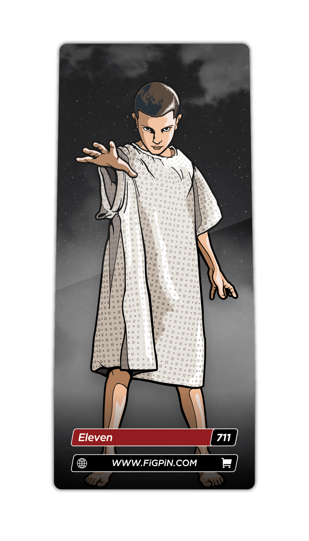 Stranger Things Eleven (711) FiGPiN Exclusive LE 1000