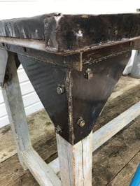 Image 3 of Établi industriel en bois et métal