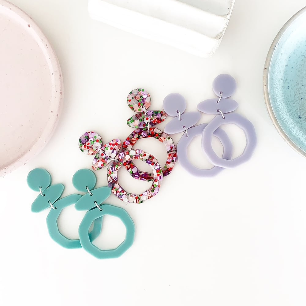 Image of Summer Geo Dangles