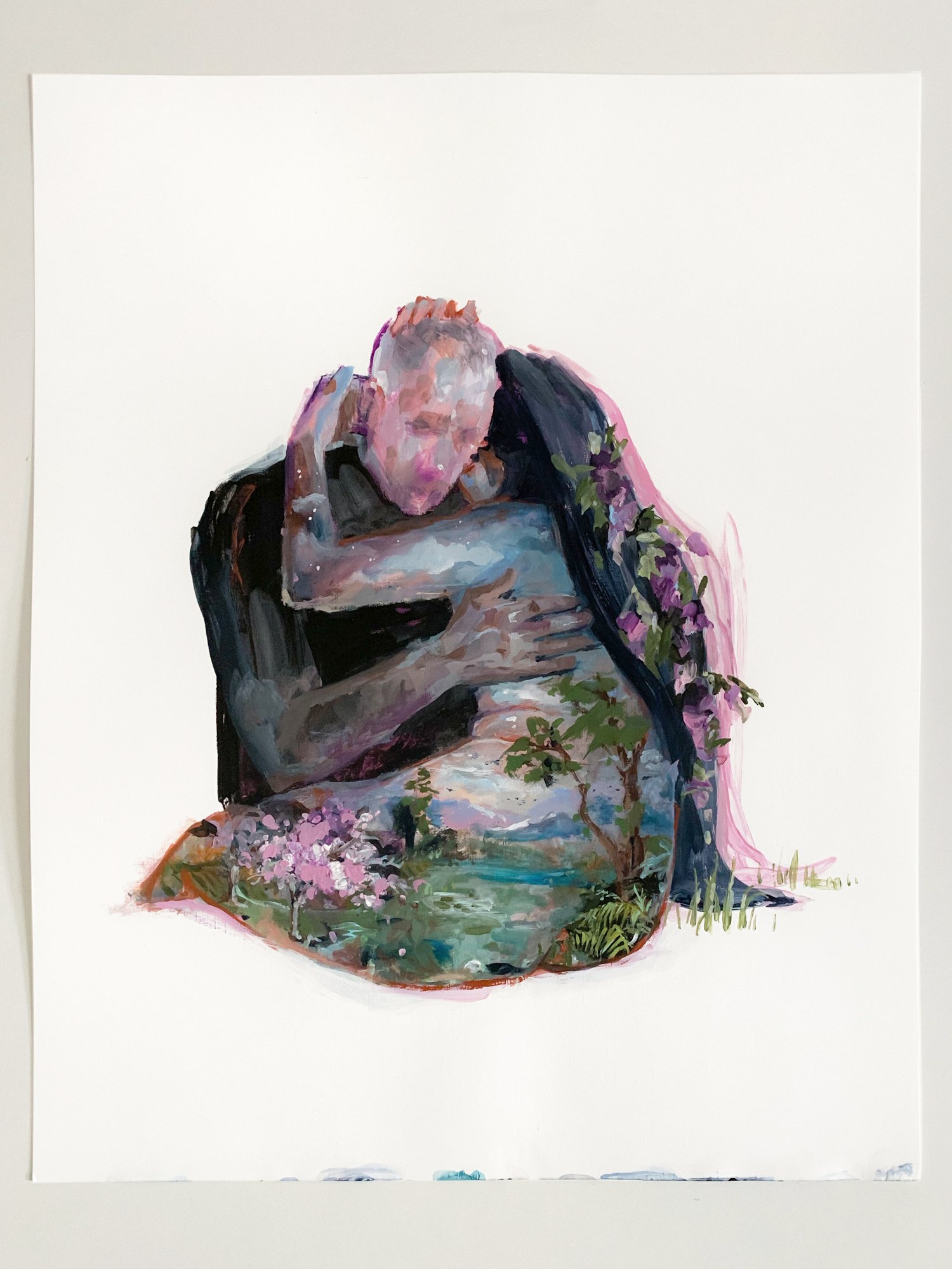 Agnes-Cecile embrace nature (40x50 cm)