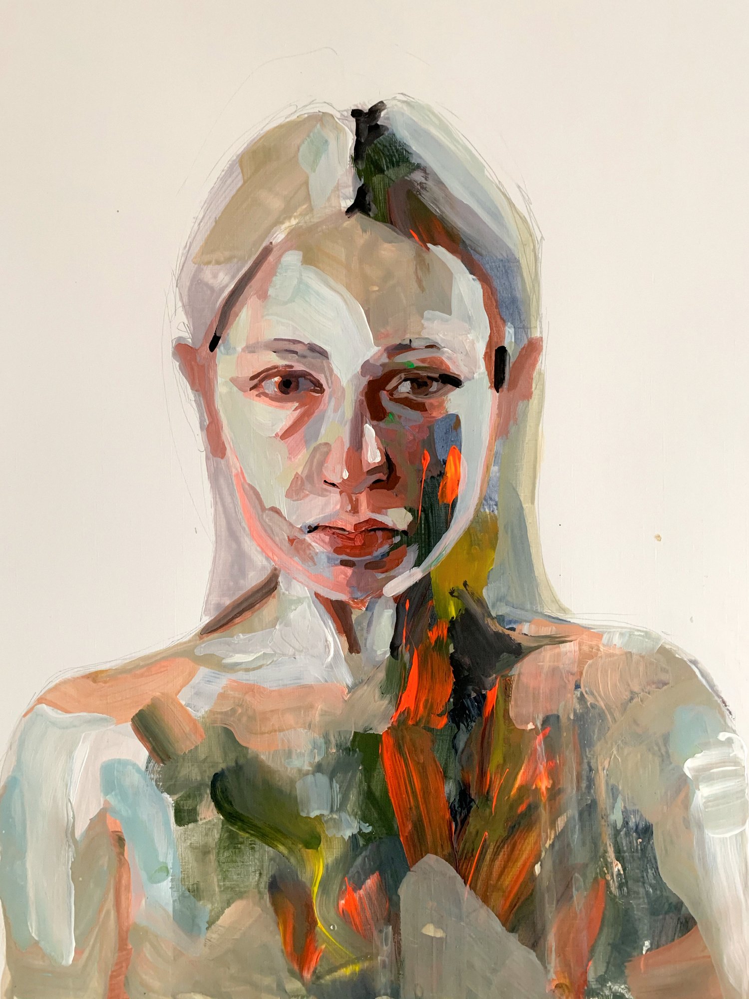 Agnes-Cecile shiro 白 (40x50 cm)