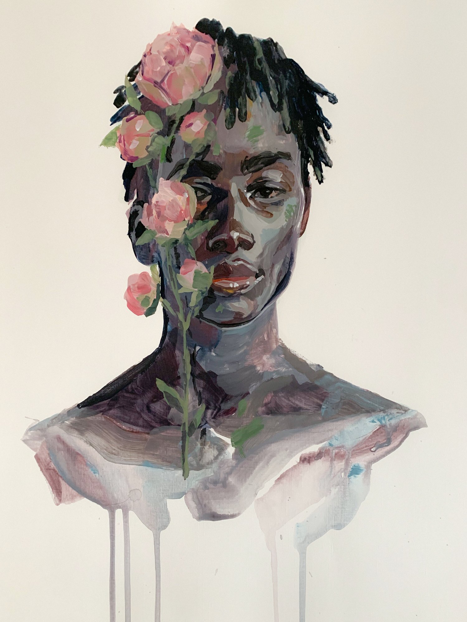Agnes-Cecile flower boy I (40x50 cm)