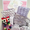 Deluxe Owl Baby Girl Gift Box