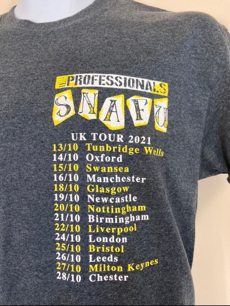 Image of SNAFU Tour T-shirt