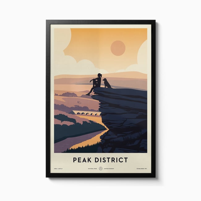 Peak District National Park - A3 Poster