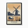 The Broads National Park - A3 Poster