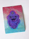 Lumpy space princess A5 holographic print 