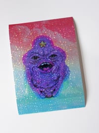 Lumpy space princess A5 holographic print 