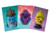Image 1 of Non holographic A5 prints - Lemon grab, Ice king, LSP, Marceline, Princess Bubblegum