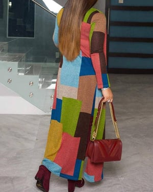 Image of COLORBLOCKED CARDIGAN
