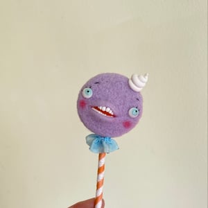 Image of Lollipop Surrealist Sucker in Lavender 