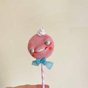 Image of Lollipop Surrealist Sucker in Bubblegum