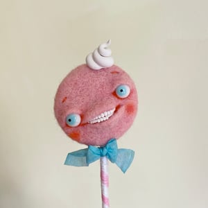 Image of Lollipop Surrealist Sucker in Bubblegum
