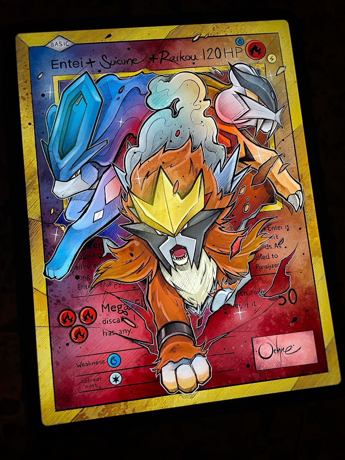 Carte Pokémon Shiny Entei/Raikou/Suicune - Event HVR2011 FR Pour Nintendo Switch | Neuf Scellé