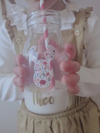 Image 1 of Personalised Reindeer Milk Bottle