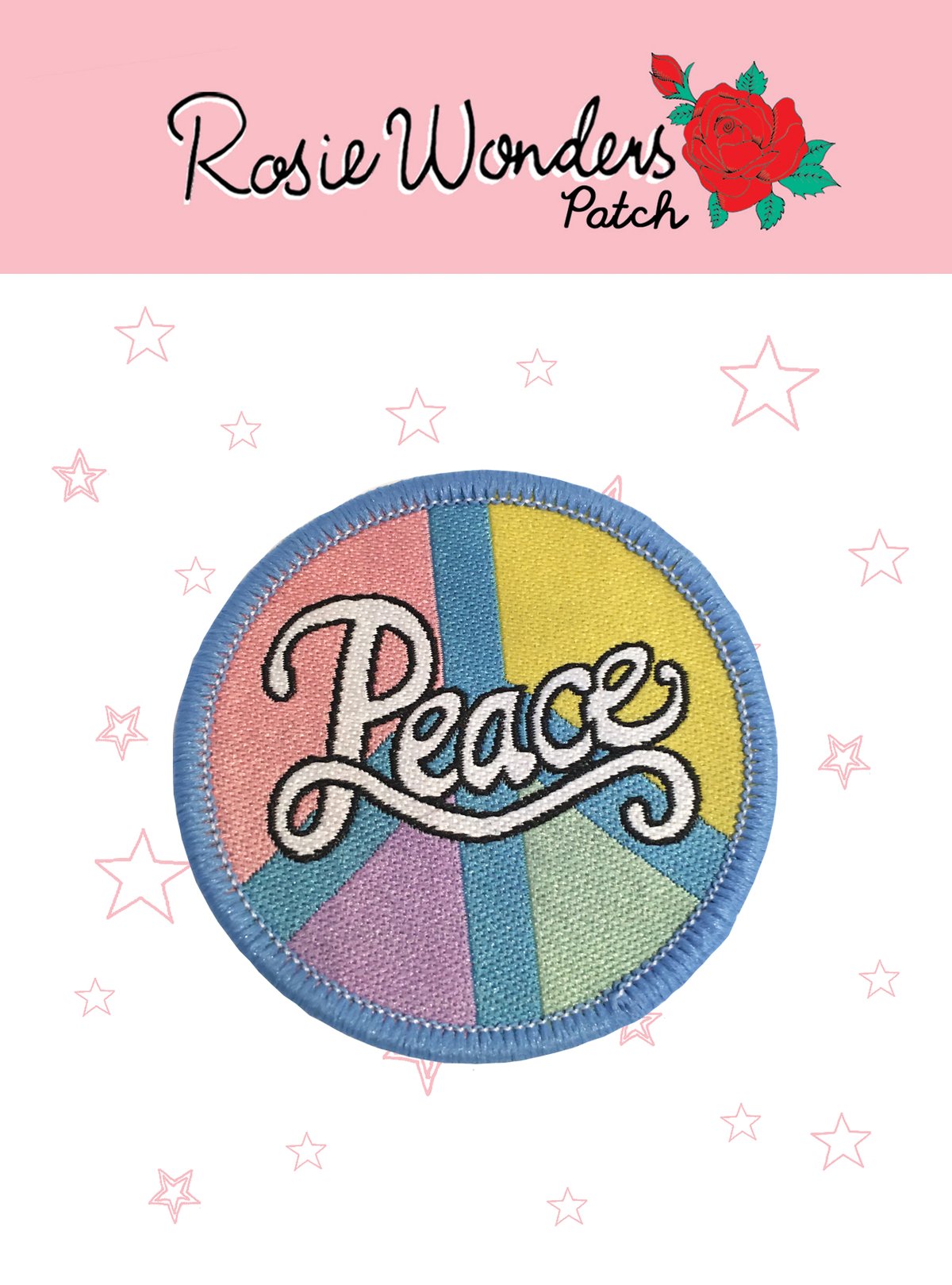 Peace Iron-on Patch