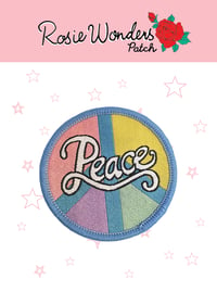 Image 2 of Peace Iron-on Patch