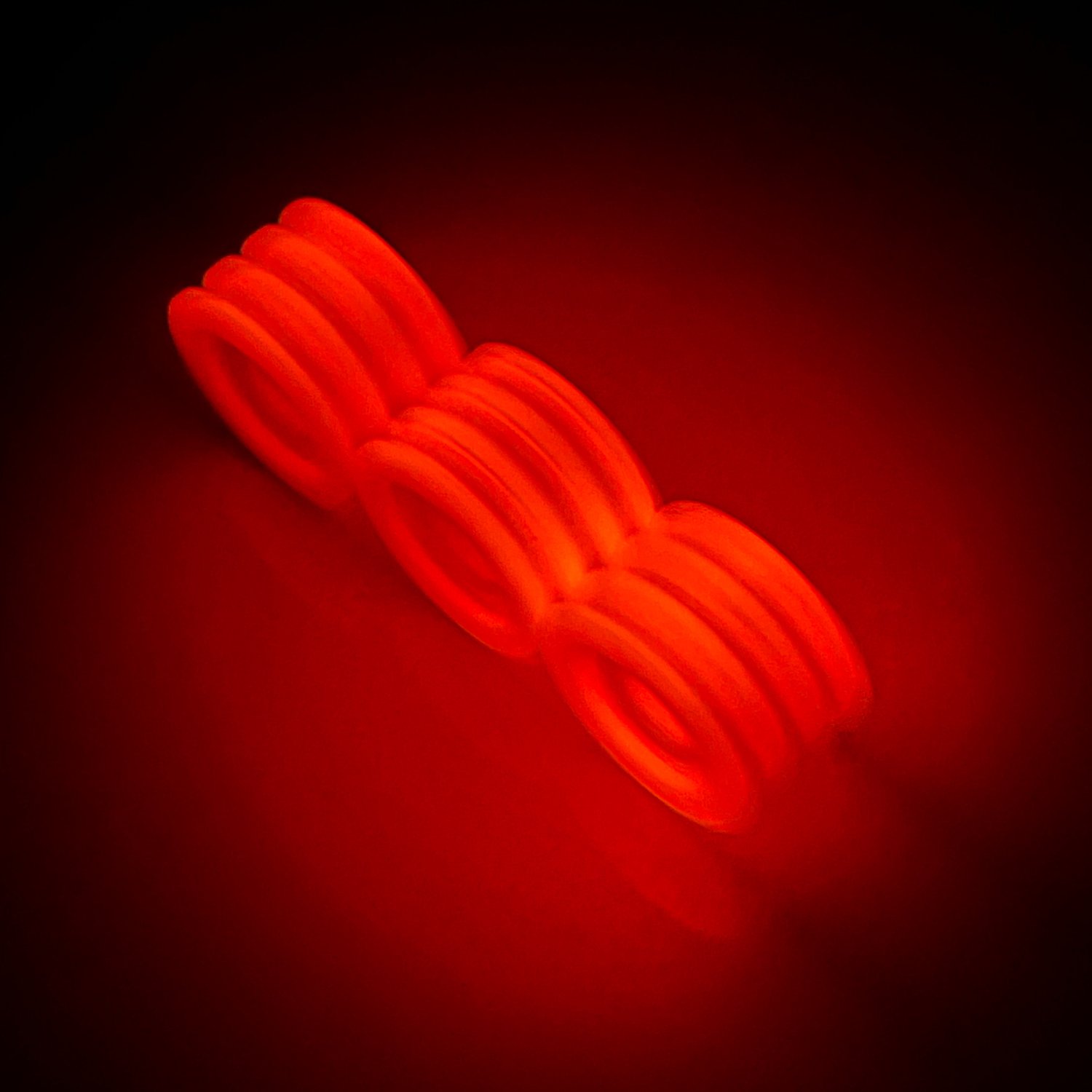 Image of *1 PER PERSON* White Fireball (Glows Red) TurboGlow OG LB