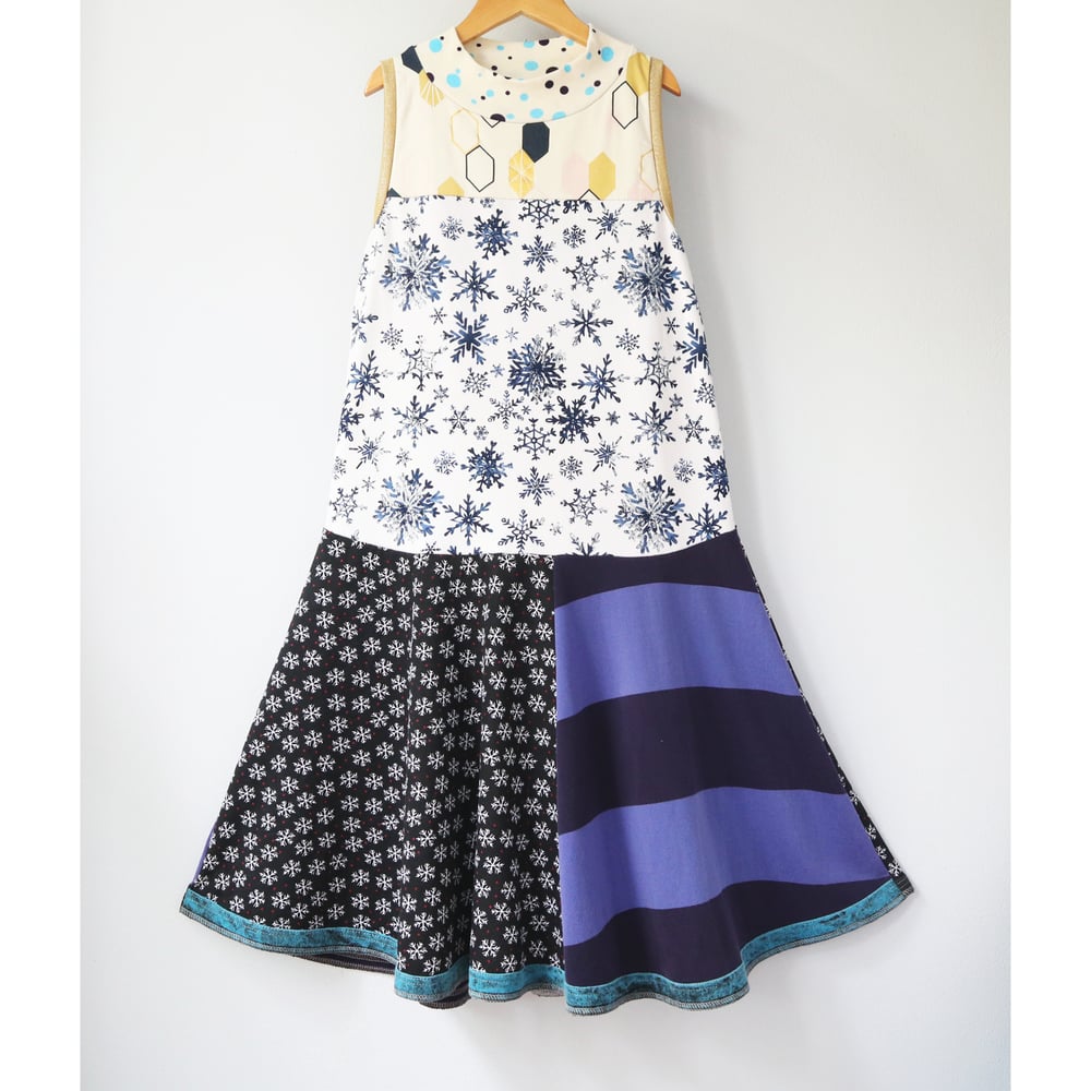 Image of sparkle snowflakes gold shine snowflake 10/12 HOLIDAY XMAS winter party dress courtneycourtney 
