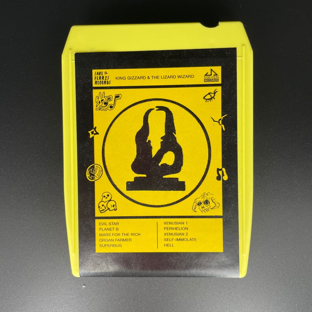 Image of King Gizzard - EVIL STAR - RATS LIVE on 8-Track 