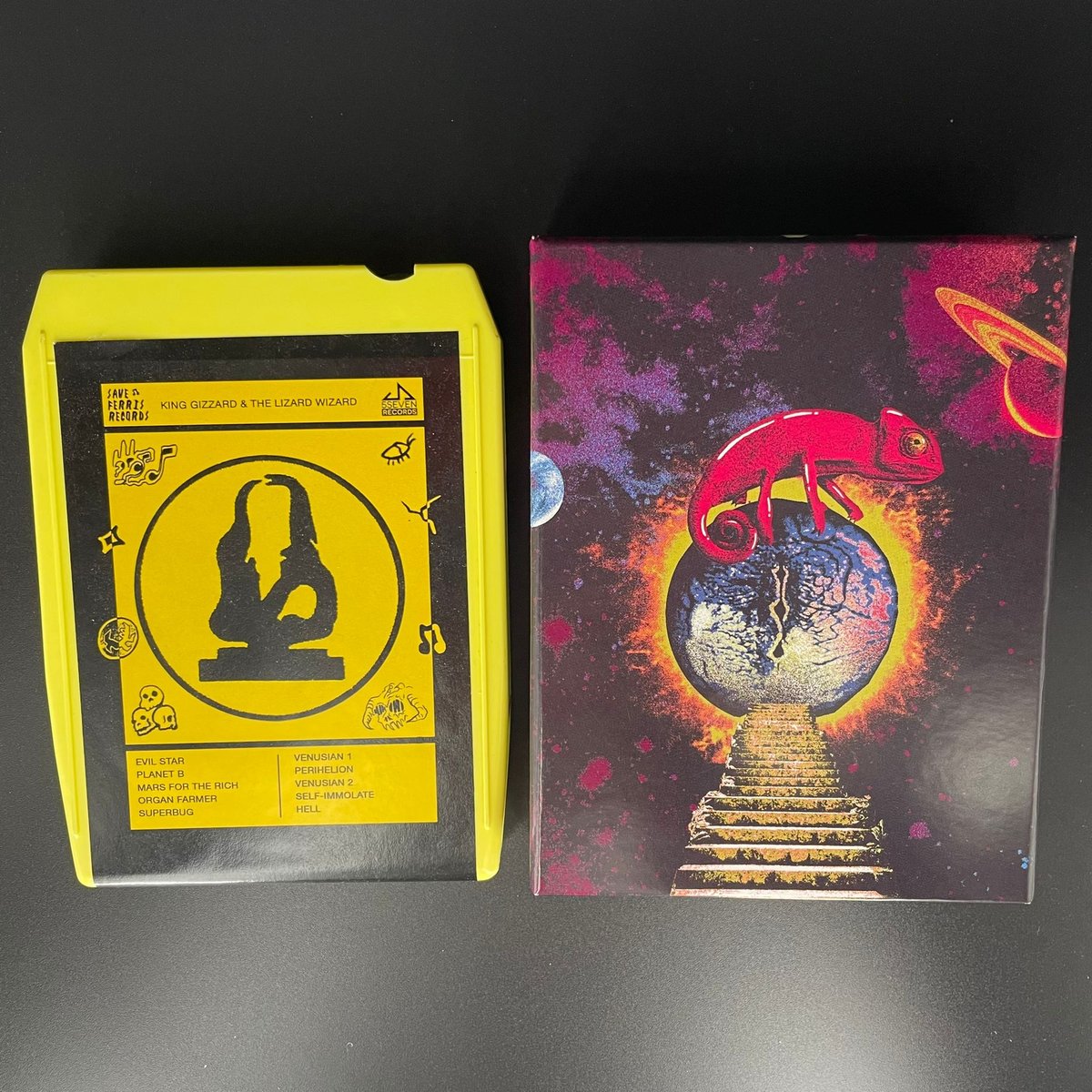 邦楽 EVIL TASTE TWELVE PINT (PICTURE) King Gizzard & The Lizard Wizard - Live In Austin -3LP Box