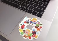 Image 2 of Legend of Zelda Breath of the Wild CLEAR vinyl sticker