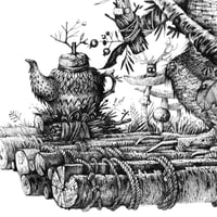 Image 3 of Forest Spirit - LARGE Print *Deckle Edges